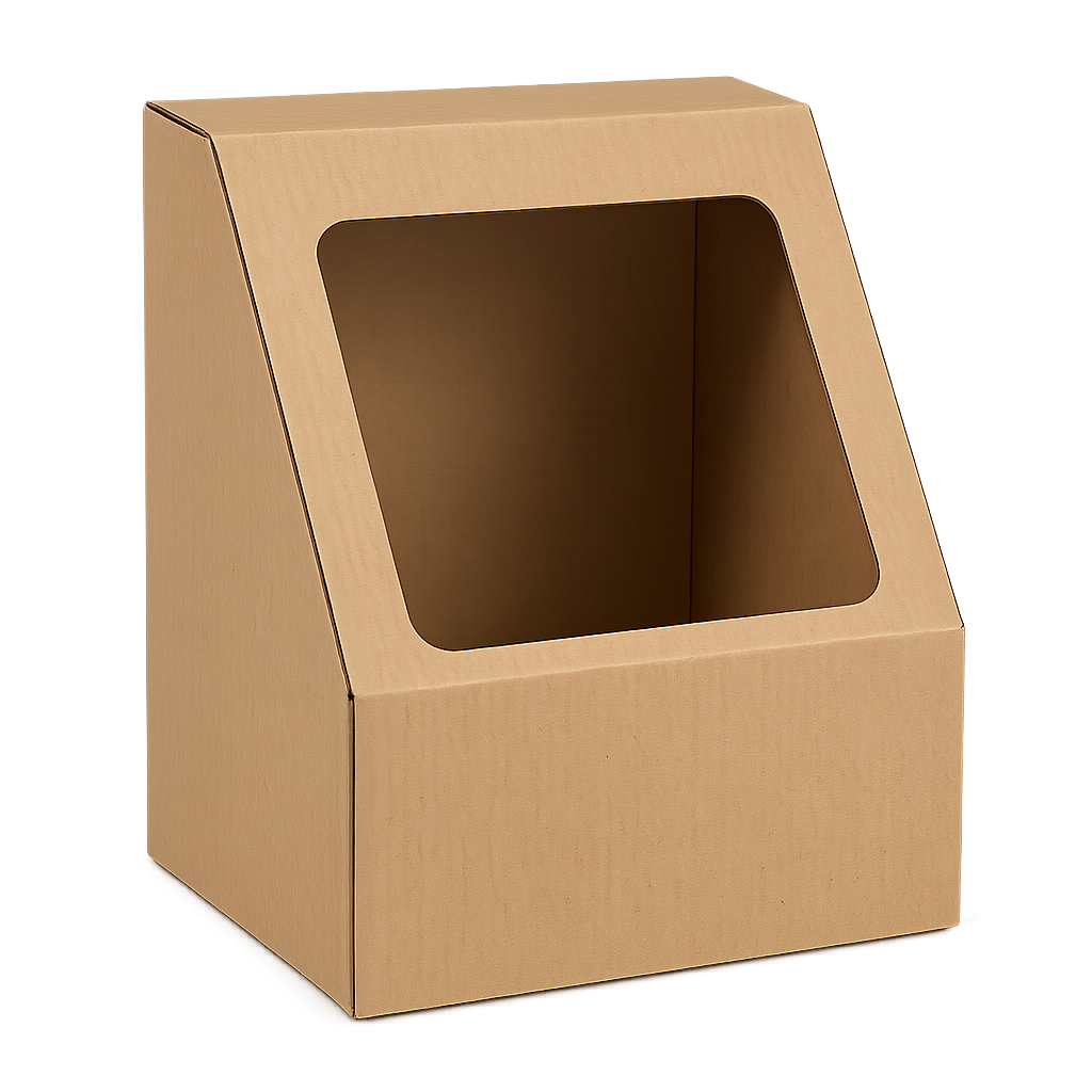 Corrugated Display Carton with Window (313)
