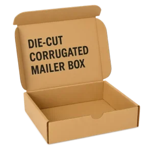 Die-Cut Corrugated Mailer Box (312)