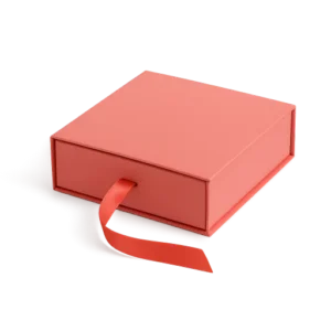 Drawer-Style Gift Box with Ribbon Pull (467)