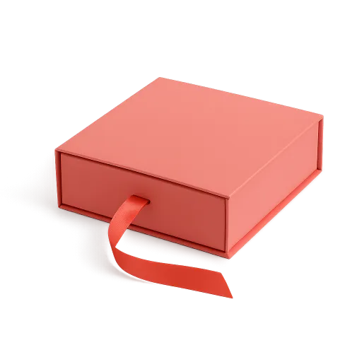 Drawer-Style Gift Box with Ribbon Pull (467)
