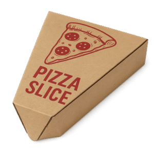Printed Pizza Slice Box (724)
